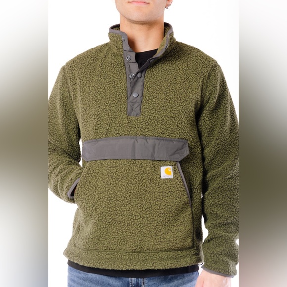 Carhartt Other - Carhartt Fleece Snap Front Jacket